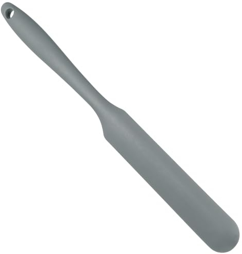 Alipis Spatola da Cucina in Silicone per Dolci Resistente al Calore per Impasto e Crema Utensile e Ristoranti Facile da Pulire Grigio