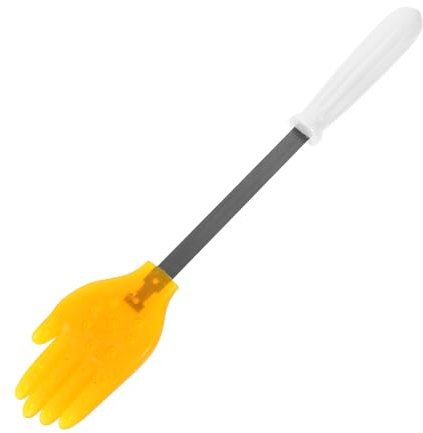 TOPPERFUN Massaggiatore Schiena Portatile in Silicone, Paletta per Massaggio Manuale Multifunzione per Schiena, Gambe e Mani, Dispositivo Leggero per Sollievo Muscolare e Benessere a Casa