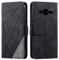 SONWO Hülle für Samsung Galaxy J3 2015 / Galaxy J3 2016, Premium Leder PU Handyhülle Flip Case Wallet Silikon Bumper Schutzhülle Klapphülle für Galaxy J3 2015 / Galaxy J3 2016, Schwarz