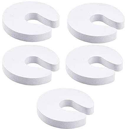 3/5/6 STÜCKE EVA C Form Sicherheitsschrank Schlösser Türclip Baby Sicherheitsschlösser Kinderschutz Kinder Finger Safe Schaum Türstopper-USA,B