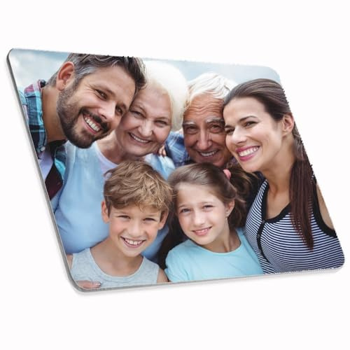Personalisierter Foto-Magnet (Rechteck) – Foto auf Aluminium-Magnet gedruckt – Kühlschrankmagnet – Geschenkidee für die Küche
