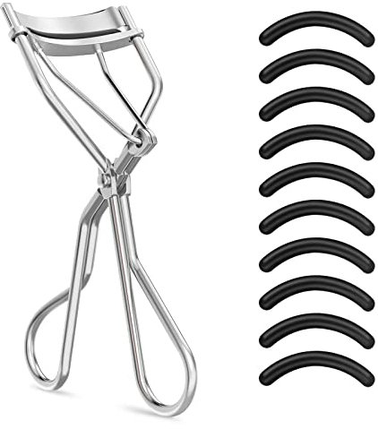 Strumento di trucco di bellezza in metallo professionale per ciglia bigodino