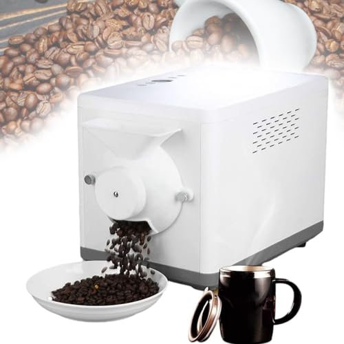 ZXSYYDS Torréfacteur de Grains de café,Électrique Torréfacteur Café,Torréfacteur Automatique de Grains de café,Noix, cacahuètes, Noix de cajou, châtaignes