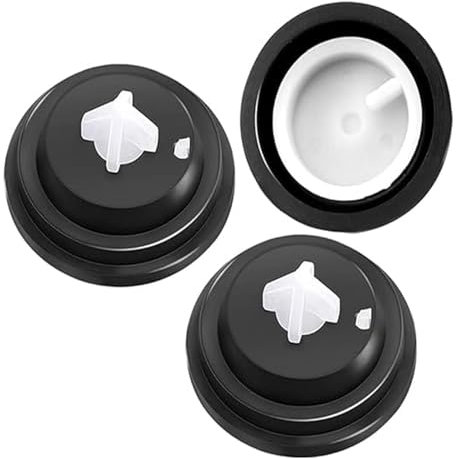 Siamp Toilet Fill Valve Diaphragm Washer - Rubber Ball Valve Replacement for Cistern Float Valve - Durable Inlet Float Valve Diaphragm for Efficient Toilet Performance