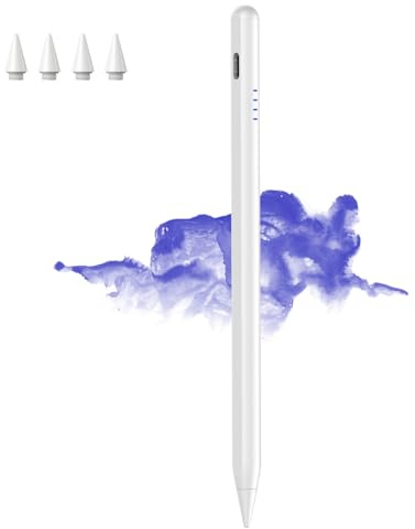 CMARS Stylus Pen for Apple iPad A16(2018-2026), Fast Charge for iPad Pencil