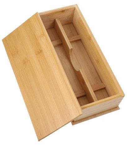 Ciieeo Caja Porta y Tenedores de Estilo Japonés con Gran Capacidad, Organizador Elegante y Simple en Comedor y Banquetes