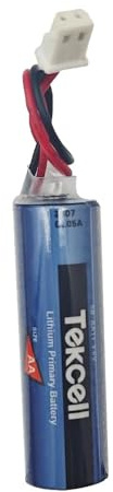 zoyfayl 3.6V 2400mAh SB-AA11 Lithium Battery AA Size for Tekcell SB-AA11 Battery with White Plug