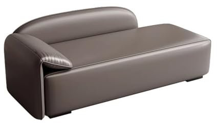 GLigeT Bettbank Leichter Luxus-Schlafzimmer-Bett-Endhocker, Schlafsofa, nordischer einfacher Schuhbank-Bekleidungsgeschäft-Chaiselongue-Hocker Schlafzimmerbank(Grigio,Klein)