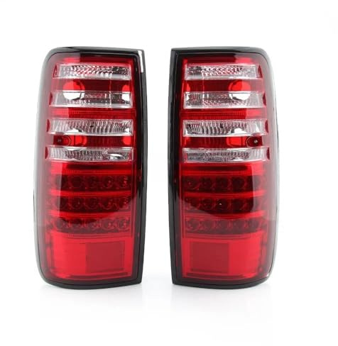 YMYYQW Antinebbia posteriore Fanale posteriore a LED per Land Cruiser FJ80 1991-1997 Fanale posteriore Indicatore di direzione Luce di stop Luce di guida Accessori per auto