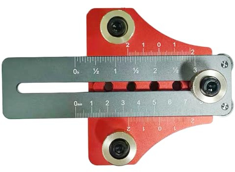 Guide de coupe fine | Pinces rapides en aluminium, guide parallèle pour ruban et table routeur | pour axes de bois, meubles, laboratoire, menuiserie, garage, artisanat, menuiserie