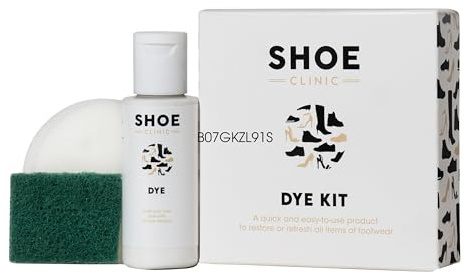 Shoe Clinic Shoe Dye Kit (Tan) - Restores The Colour of Leather, Fabric, Satin, and Canvas Footwear | Complete Shoe Dye Kit