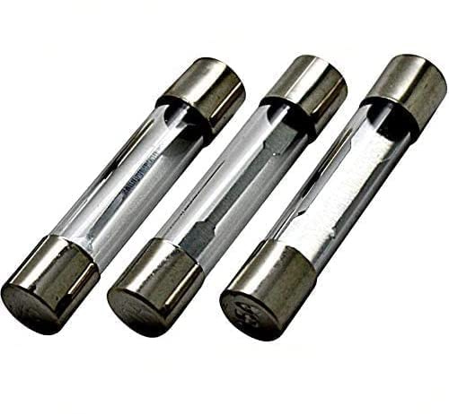 10x Feinsicherung Glassicherung Flink 6x30 mm - 5A 10A 15A 20A 25A 30A 250V (25A)