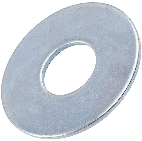 AERZETIX - C67533 - Satz von 20 Flache unterlegscheiben breiten - beilagscheiben - M12x35mm H 2mm - DIN9021 - aus verzinktem stahl - farbe silber - montage bolzen schraube mutter befestigung