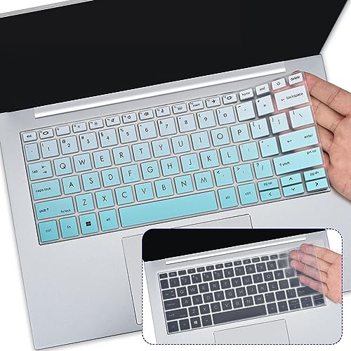 Tastaturschutz für HP EliteBook 830 835 840 845 1040 G9 G10 13,3 & 14 Zoll 2025–2022, HP EliteBook 14 Zoll Tastaturschutz (Nicht passend für 840 845 1040 G8 G7) 2 Stück G6 G6. 5 G4 G3, schrittweise