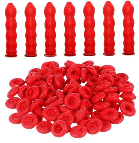 jojofuny 300pcs Sealer Saver for Caulking Tube Keep Sealant Fresh Sealant Outdoor Glue Leak Sealer Reusable