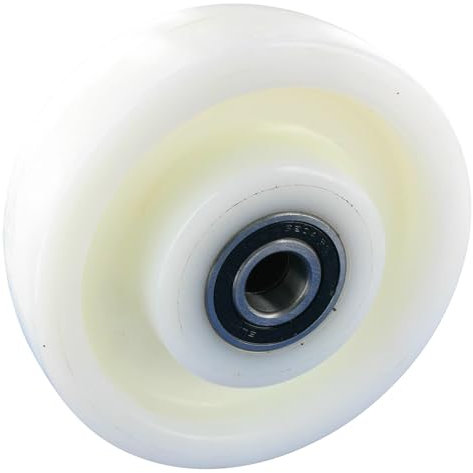Rollentechnik Volant de chariot élévateur, Roues 200 x 50 mm, en polyamide, avec roulement à billes, alésage 20, longueur de moyeu 54 mm, longueur de serrage 60 mm