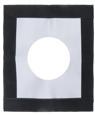 LT Easiyl Tente chaude avec trou de cric, tissu ignifuge de 20 x 23 cm, tissu ignifuge pour cheminée, tipi, tente avec trou de poêle, accessoire de tente d'extérieur