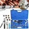 Extenseur Tube Hydraulique, Kit D'outils Sertissage Tuyau Hydraulique Avec Outil D'ébavurage Coupe-Tube Et 7 Têtes D'expansion Pour Tuyaux En Cuivre 3/8 à 1-1/8'' Outils D'extension Cvc (3/8~1-1/8)