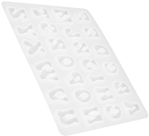 Ciieeo Backen Kuchen Dekorieren Kuchen Fondant Form Brief Candy Form Antihaft Silikon Alphabet Formen
