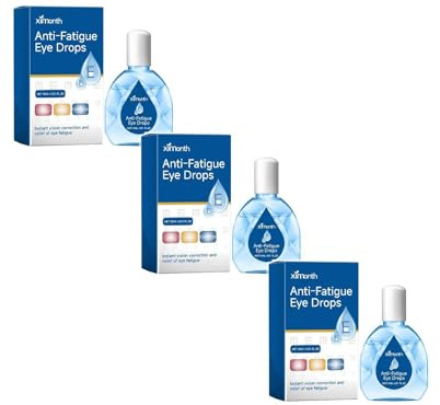 Lutein Augentropfen Gegen Augenermüdung Und Rötungen Befeuchtend Und Beruhigend Für trockene Augen Auch für Kontaktlinsen Reisegröße (3PCS)