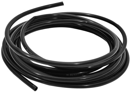 DOITOOL Tuyau Arrosage Flexible Noir pour Jardin Micro-Irrigation Goutte à Goutte et Résistant pour Arrosage Automatique et Serre