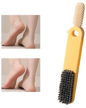Eliminatore di calli del piede – Spazzola grattugia a doppio lato | Raschietto multiuso per pulizia delle dita secche – per adulti, uomini, donne, cura quotidiana di viaggio, camera doccia e vasca