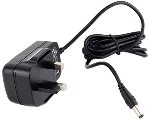 myVolts 5V power supply adaptor compatible with IK Multimedia iRig Stomp I/O, iRig Keys I/O Audio Interface - UK plug