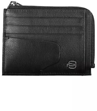 Piquadro Akron Porta carte di credito in pelle ad uno scomparto e schermatura RFID