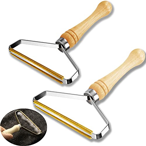 YUDANSI 2 Paquet d'épilateur pour Poils Animaux domestiques, Rouleaux de Peluches pour Poils de Chien Chat sur Tapis, canapé, literie et vêtements, dépilateur réutilisable pour Poils de Chien Chat