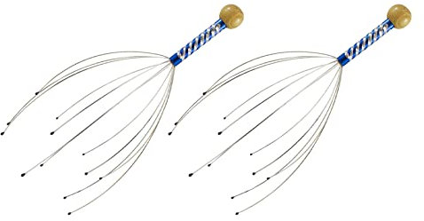 TsoLay 2X Head Massage Spider Head Masseur for Relaxation Therapy and Stress Relief