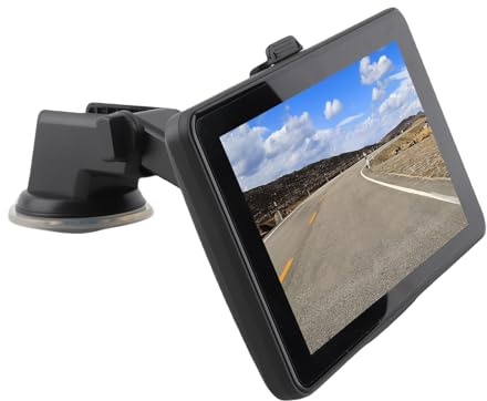 7-Zoll-GPS-Navigation für PKW, LKW, Wohnmobil mit FM-Sender und 3D-Navigation, Routenplanung, Sprachübertragung für PKW, LKW, Fahrräder
