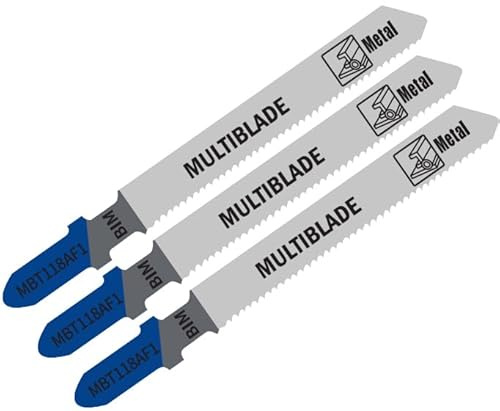 Multiblade Stichsägeblatt, für Metall, 75mm, Flexibel, longlife, 3 Stück