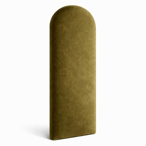 Angelo Wandpolster, 3D Wandpaneele Bett, Zaun Oliv, 60x30 cm | Deckenpaneele, Wandkissen, Polsterpaneele, Polster Paneele, Gepolstert Paneele Wand, Polster Paneele