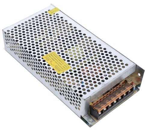SOIMISS Adaptador de Corriente Fuente de Alimentación Conmutada para Automatización Industrial LED y Proyectos Informáticos Alta Eficiencia Peso