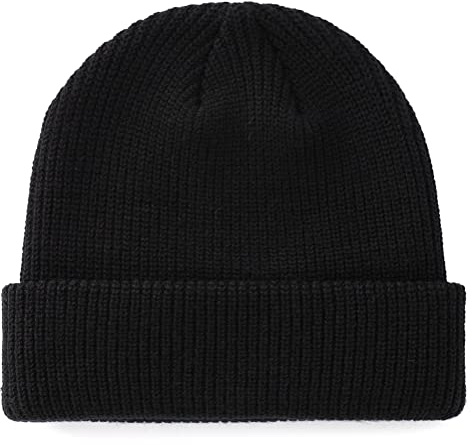 Decentron Knit Beanie Hat for Men Women Warm Winter Hats Cuffed Beanies Skull Cap Acrylic Watch Hat