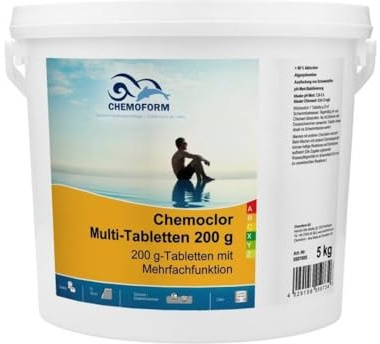 Chemoform 5Kg Chemoclor Multitabs 200 All in One