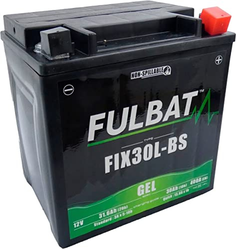 Fulbat FIX30L-BS Batterie De Moto Gel