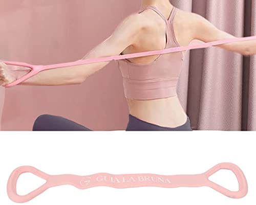 Stretchmotståndsband, Stretch Fitnessband, Elastisk Träning, Elastiska Motståndsband, Silikon Yoga Stretching Band för Axelövningar, Elastiskt Rep, Stretch Fitness