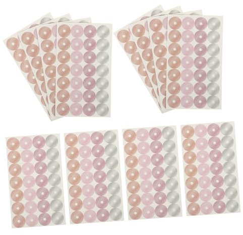 MAGICLULU 16blätter Lochverstärkungsaufkleber Selbstklebend Für Loseblattordner Papierlochaufkleber Zum Reparieren Und Verstärken Mit Filigranem Design Für Sammelalben Und Bastelarbeiten