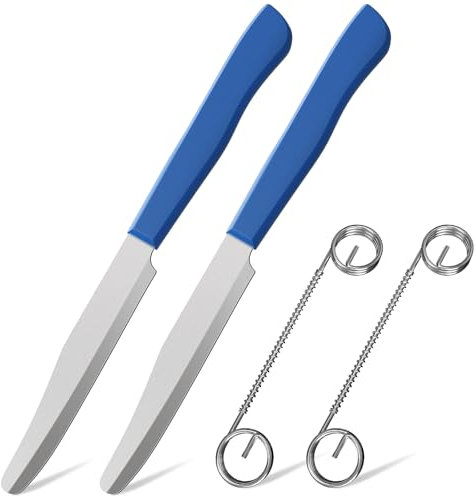 Plys Coltello Piccolo per Verdure Coltello Spelucchino: Set di 2 Coltello Frutta Affila Coltelli da Cucina per Carciofi