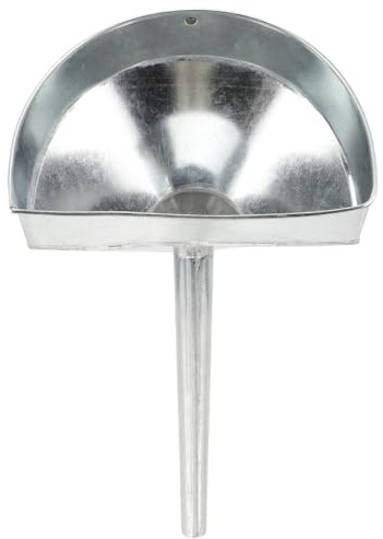 Amosfun Flexible Fuel Funnel with Filter Screen for Motorcycles and Automobiles Iron Long Stem Design Leak-resistant