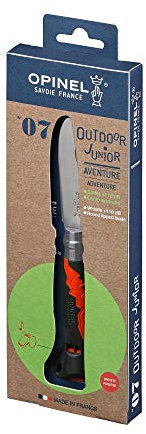 Opinel Kindermesser aus Edelstahl 254447 N° 07 Outdoor Junior Khaki