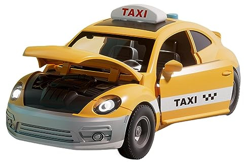 Taxileksak | Nyc Taxi i gult,Små leksaksbilar i gult för pojkar för barn, samlarföremål, presenter till hemmet inomhus Itrimaka