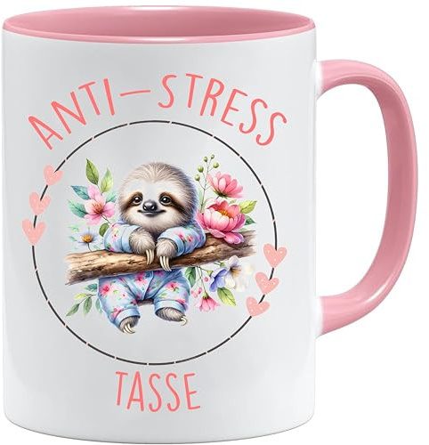 Tasse mit Spruch | Anti-Stress Tasse | Anti Stress Tasse für Kollegen Lustige Geschenkidee | Geschenk lustig | anti stress