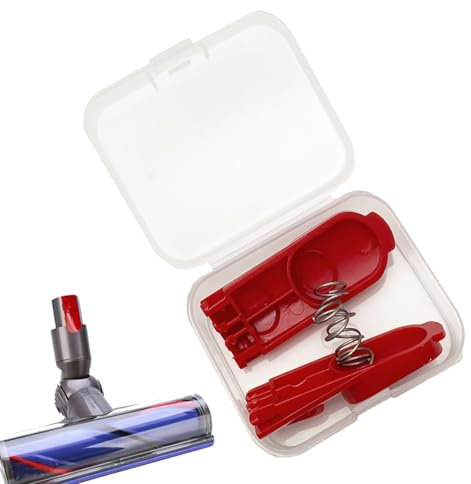 keyxer 2 Unidades de Repuestos para Aspiradoras Dyson – Piezas de Recambio para Botón de Fijación | Compatibles con Modelos V7, V8, V10, V11 | Incluye Adaptador y Accesorios
