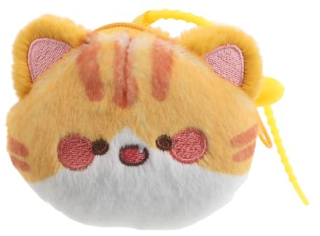 CALLARON Porte-Monnaie Fantaisie Mini Chat Peluche pour Femme pour Petits Objets Design Et Confortable