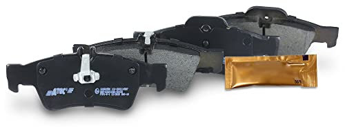 BESTPRICE Bremsbelagsatz Hinterachse, Bremsbeläge Bremsklötze hinten, 4 Stück, Kompatibel mit MERCEDES-BENZ CLS (C219), E-Klasse (W211) (VF211) (S211), S-Klasse (W220) (W221) (C216), SL (R230)