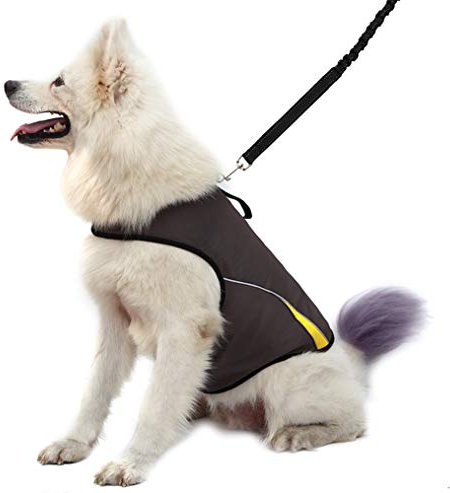 Hund Angst Jacke Keep Calming Vest Thunder Coat mit D-Ring und Trainingsgriff für große Hunde