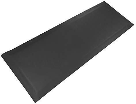 OMECAL 70x24x1/2 Thick Medical Bedside Fall Safety Protection Floor Mat for Elderly Senior Handicap,Reducing Injury Risk and Impact, Prevent Bed Falling, Anti Fatigue, Non-Slip Beveled Edge