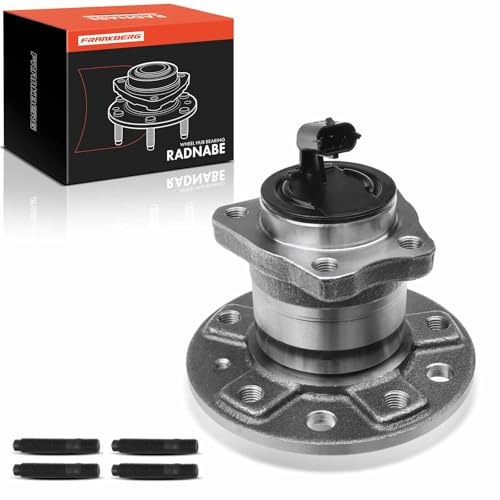 Frankberg Radlager Radlagersatz Hinten Mit ABS Gehäusesensor | 93178626, 1604316; Kompatibel mit Astra H CC L08, Astra H GTC A04, Astra H Twintop A04, Zafira MK II (B) A05
